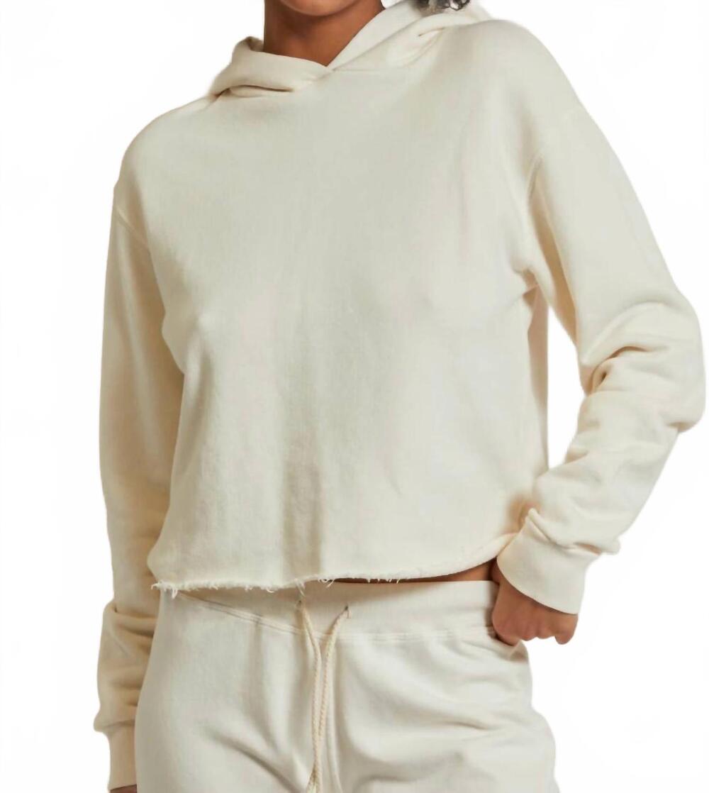 NEW PERFECTWHITETEE kokomo hoodie in cream